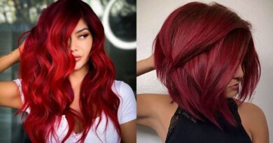 A Guide to Red Highlights on Black Hair
